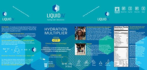 image for LIQUID I.V, Liquid I.V. Hydration Multiplier Natural Drink Mix Powder 