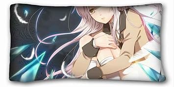 Amazon Com Soft Pillow Case Cover Anime Angel Beats Zippered