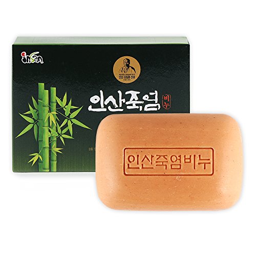 Korea Traditional InSan 9X Bamboo Salt Beauty Soap 100g * 2pcs