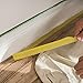FrogTape Delicate Surface Painters Tape with PAINTBLOCK, 1 Inch Wide (0.94 In. x 60 Yds), Low Adhesion, Ideal for Freshly Painted Walls, Trim & Surfaces, Yellow, 1 Roll (280220)