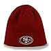 NFL San Francisco 49ers '47 Beanie Knit Hat, Red, One Size
