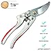Professional Pruning Shears Silicone Handle Scissors Bypass Pruners Gardening Cutters Tools SK-5 Steel Blade Clippers Tree Trimmer Efficient Rope Snips