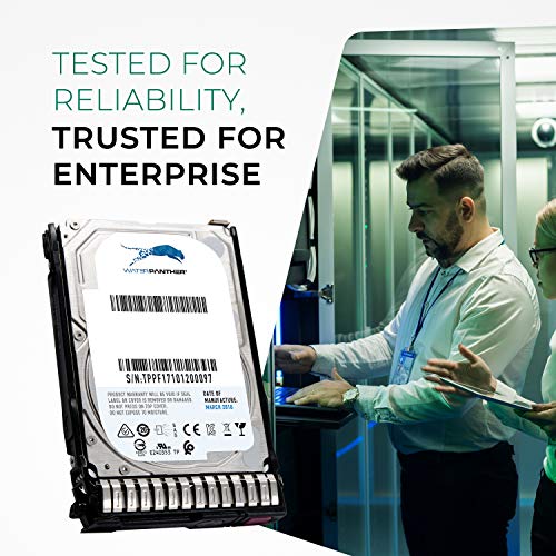600 GB 15K RPM 512e SAS 6Gb/s 2.5-Inch HDD for HP ProLiant Servers | Enterprise Hard Drive in G8 G9 Tray Compatible with DL360p DL360