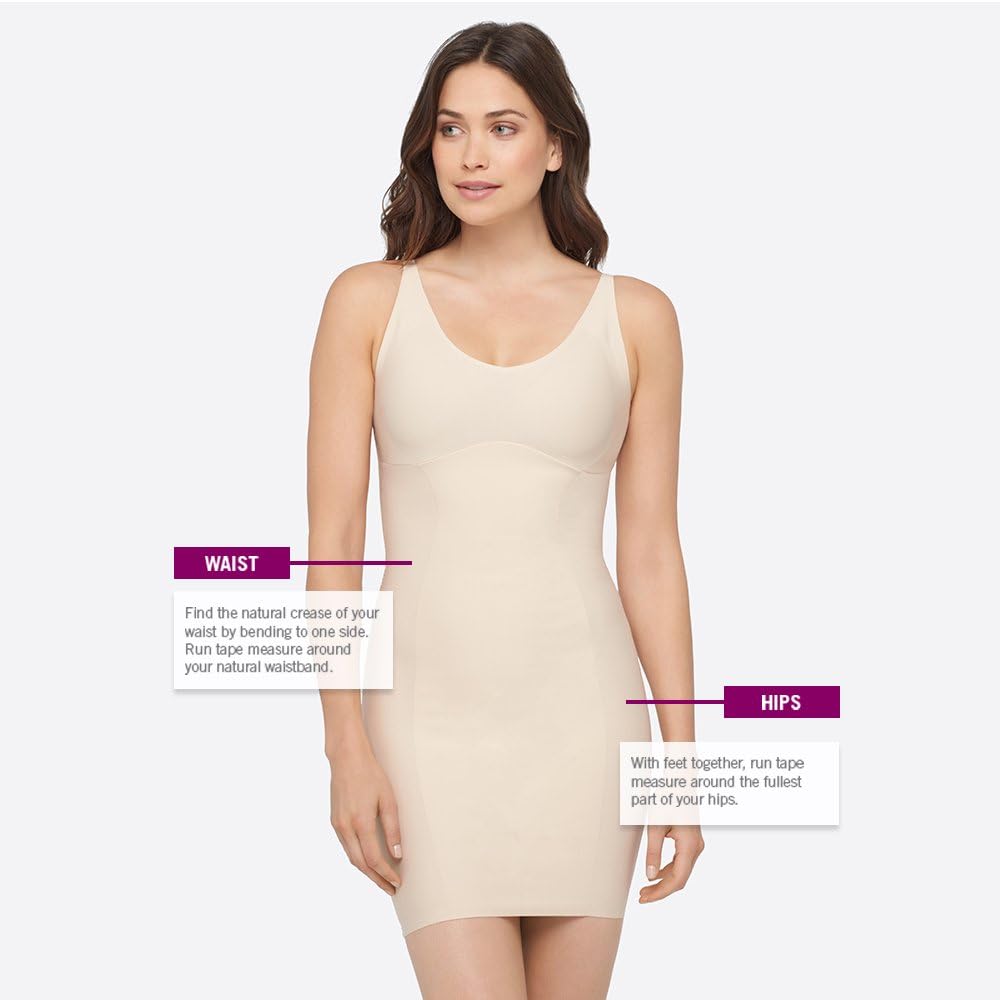 Yummie Women's Hidden Curve High Waist Firm Control Shapewear Skirt Slip at  Women’s Clothing store