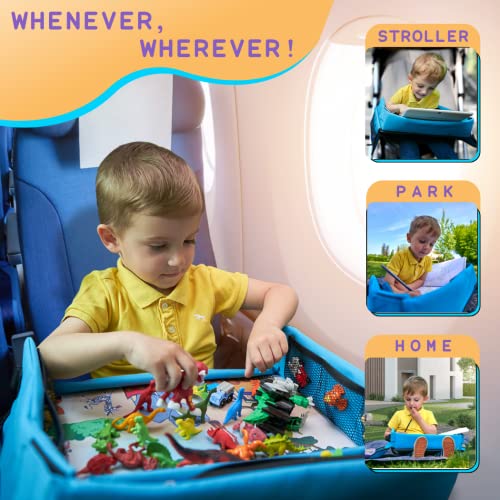 Kids Travel Tray, Car Seat Tray, Travel Tray for Kids Car Seat, Toddler