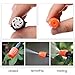 AGSIVO 50pcs Irrigation Drip Kit Garden Adjustable Sprinkler with 3 Tee Irrigation Misting Dripper Drip Head 
