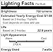 Silverlite [Plug&Play] 7w LED PL Bulb GX23-2 Pin Base,18w CFL Equivalent,700LM,Soft White(2700k),Driven by 120-277V and CFL Ballast,Horizontal Recessed,180° Rotatable,UL Listed
