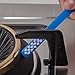 MXY Stove Brush Deep Clean Brush Set Gas Stove Smoke Machine Tool Cleanser Kitchen Detail Brushes Including 1 Stainless Steel Brush, 1 Brass Brush, 1 Nylon Brush