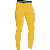 HYCOPROT Men's Compression Pants, Athletic Leggings Base Layer Cool Dry Workout Tights for Running Yoga Gym Basketball