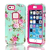 iPhone 6S/iPhone 6 Case, Firefish [Slim Fit] Hybrid Heavy Duty Shockproof Protective Cover Hard PC Soft Silicone Bumper Dual Layer Case for Apple iPhone 6/6S 4.7
