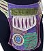 Razor cut fanny cotton fanny pack　Cotton　Waistpack Hip Burning Man Renaissance Natural Eco Festival Belt Travel Money Pack
