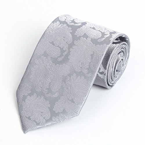 VS1006-2XL Grey Pattern Vest Mens Gifts Tie Cufflinks Hanky Bowtie By Y&G