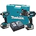 Makita XT218M 18V LXT® Lithium-Ion Cordless 2-Pc. Combo Kit (4.0Ah)