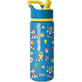 Simple Modern Kids Summit Water Bottle with Straw Lid | Paw Patrol 18oz Stainless Steel Cup Insulated Tumbler for Toddlers, School | Outdoor Adventures
