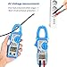 Clamp Multimeter Janisa MT100 Digital AC DC Clamp Meter Current Voltage Meters Fully Automatic Resistance Capacitance Tester 600 Amp 5999 Counts Ammeter