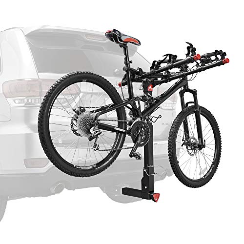 Allen Sports Deluxe Locking Quick Release 5Bike Carrier for 2 in. Hitch, Model 552QR , Black