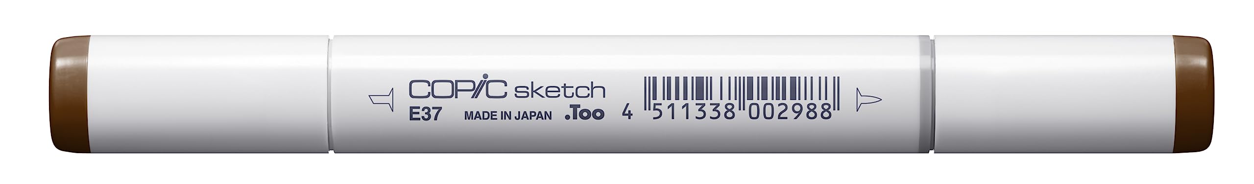 Copic Sketch Coloured Marker Pen - (E-37) Sepia, For Art & Crafts, Colouring, Graphics, Highlighter, Design, Anime, Professional & Beginners, Art Supplies & Colouring Books — image 1