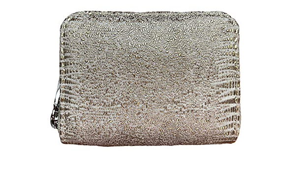 Amazon.com: Mossimo - Cartera pequeña con cremallera para mujer (textura  dorada) : Ropa, Zapatos y Joyería