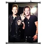 Florida Georgia Line Band Wall Scroll Poster (16x22) Inches