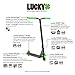 Lucky Crew Complete Pro Stunt Scooter, White/Red