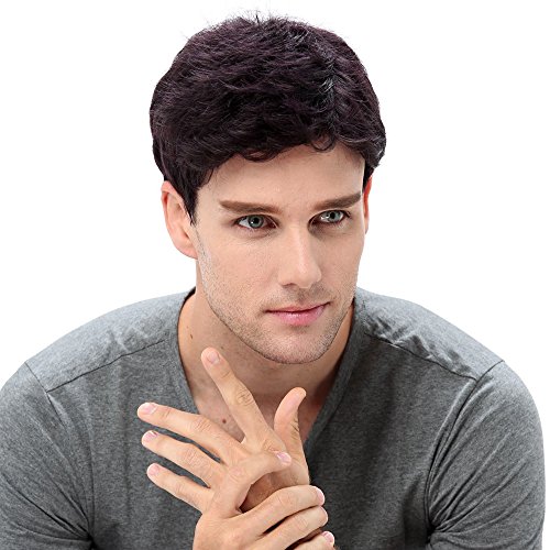 STfantasy Wigs for Men Short Curly Mens Wig Boy Wig Ani