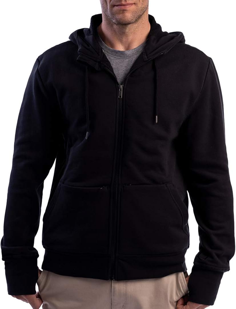 hoodie with zip pockets