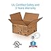 Tenergy 9W LED 60w Equivalent Light Bulb A19 LED Light Bulbs, 750 Lumens Energy Saving Lamp Soft/Warm White 2700K Lights, 32 Pack, Non-Dimmable