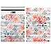 100 Pack 10x13 Pink Stripes and Flowers Poly Mailers Shipping Envelopes Bags with Custom Designer Printed Boutique Pattern and Self Seal Adhesive Strip - Large Heavy Duty Waterproof Bulk Combo