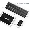 Rechargeable-Wireless-Keyboard-Mouse-Seenda-Slim-Thin-Keyboard-and-Mouse-Set-with-Long-Battery-Life-QWERTY-UK-Layout-for-Windows-PC-Laptop-Computer-Black Rechargeable Wireless Keyboard Mouse, Seenda Slim Thin Keyboard and Mouse Set with Long Battery Life QWERTY UK Layout…