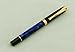 Lanxivi Jinhao 500 Rollerball Pen Flash Blue Pen with Pen Pouch Mediun Nib