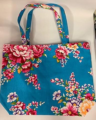 Amazon 台湾製 客家花布 花柄トートバッグ カラー ブルー ファスナー付 Ap03 アイドル 芸能人グッズ 通販 Amazon 台湾製 客家花布 花柄トートバッグ カラー ブルー ファスナー付 Ap03 アイドル 芸能人グッズ 通販