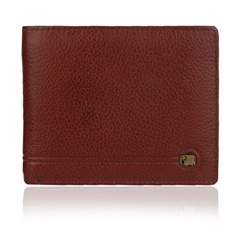 Buy K London Leather Men's Wallet (138_brn_Gold Brown) on Amazon