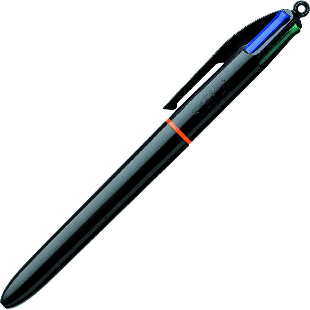 [BIC/Big] Four Colour Ballpoint Pen Pro (Black) 1mm