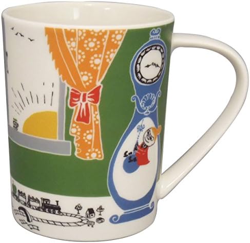 Moomin Valley Porcelain Green Color Mug Yamaka MM891-11