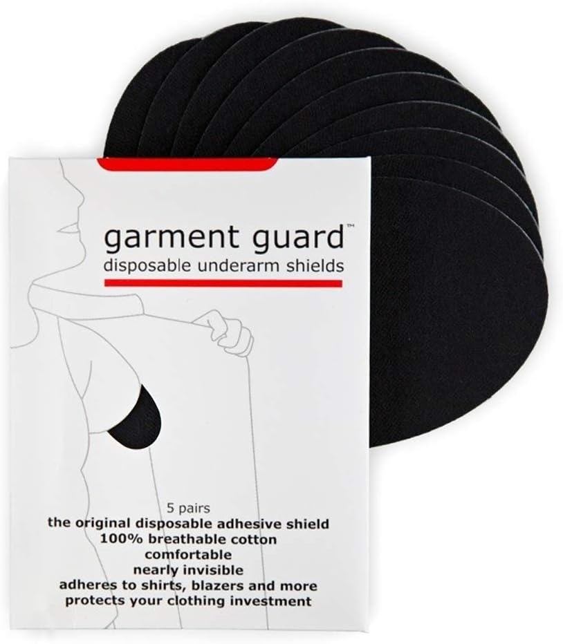 Garment Guard Disposable Adhesive Underarm Shields (5 pairs) Amazon