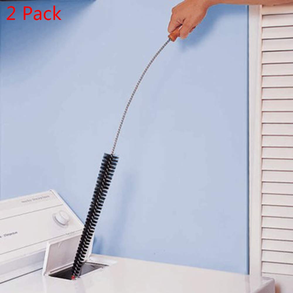 2 Pack Dryer Vent Cleaner Kit Dryer Lint Brush Vent Trap