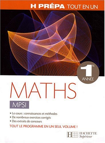 Maths MPSI