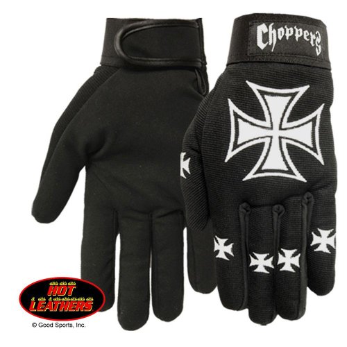 HOT LEATHERS Motorcycle Biker Mechanic Gloves SIZE XL