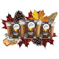 Glade 3-Wick Candle Cashmere Woods, Fragrance Candle Infused with Essential Oils, 6.8 oz, 3ct