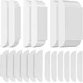 6-Pack Sensor Spacers Compatible with Ring Alarm Contact Sensor &ndash; 3 Sizes (1&rdquo;, 1/2&rdquo;, 1/4&rdquo;) with Matching Magnet Adhesive Pads for Precise Alignment &ndash; Installation Kit (Device &amp; Magnet Sold Separately)