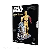 Fascinations Metal Earth Star Wars R2D2 and C-3PO Box Set 3D Metal Model Kit