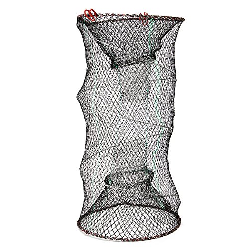 30 x 60cm Foldable Crab Fish Crawdad Shrimp Minnow Fishing Bait Trap Cast Dip Net Cage,fishing trap cast net,fishing lure set,fishing tackle by Randall Elliott