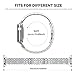 Wearlizer Compatible Apple Watch Band Women 38/40/41/42/44/45/49mm Crystal Rhinestone Diamond Band Luxury Stainless Steel Metal Bracelet Strap for iWatch Ultra Series 10 9 8 7 SE 6 5 4 3 2 1
