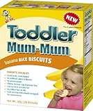 Hot-Kid Toddler Mum-Mum Rice Biscuits, 20 Pieces, Banana (Pack of 6)