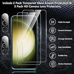 SPIDERCASE Designed for Galaxy S23 Case, [10 FT