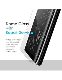 Protector de pantalla Galaxy Note 8, [Dome Glass] Full 3D Curved Edge Tempered Glass Shield [Tecnología de dispersión de líquidos] Kit de instalación fácil de Whitestone para Samsung Galaxy Note 8 (2017)   Paquete de 2