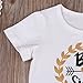 Baby Girl Big &Little Sister Bodysuit Tops Bowknot Striped Skirts Dress Set (2-3 Years, Big Sister)