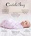CuddleBug Muslin Baby Swaddle Blankets for Boys and Girls Size Large 4 x 4 Feet – Muslin Cotton 4 Pack (Colorful Critters)