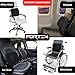 FORTEM Lumbar Support Cushion, Back Support for Office Chair and Car Seat, Back Rest for Gaming, Memory Foam Pillow, Desk Chair Cushion, Breathable & Washable Cover, Adjustable Straps