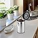 Coffee Container, Food Storage Coffee Bean Stainless Steel Container for Home Kitchen (Silver 22 OZ)